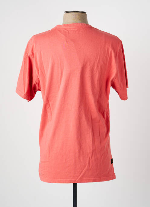 T-shirt stretch manches courtes rose DAYTONA homme