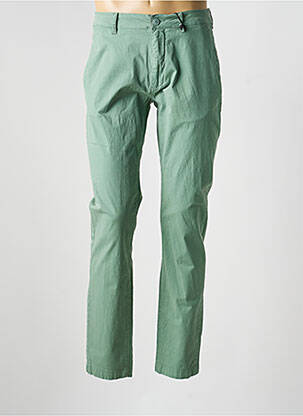 Pantalon chino stretch taille normale vert DAYTONA homme