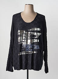 T-shirt manches longues manches longues noir QUATTRO femme