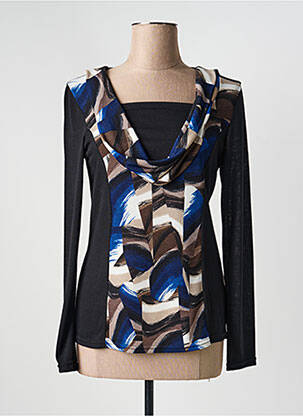 T-shirt manches longues manches longues noir QUATTRO femme