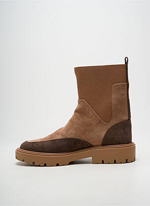 Bottines/boots talon bas talon plat jusqu'à 3cm marron VANESSA WU femme