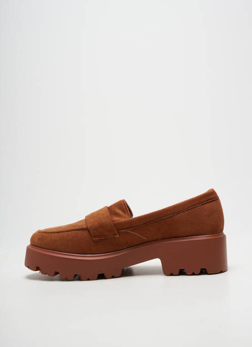 Mocassins bout rond talon de 4 à 6cm marron SERGIO TODZI femme