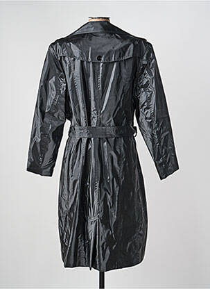 Imperméable manches longues sans capuche noir JUMFIL femme