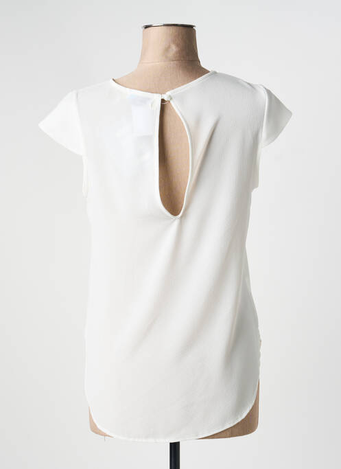 Top coupe fluide manches courtes beige C.MISSARO femme
