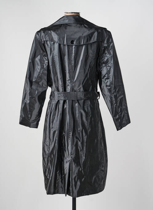 Imperméable manches longues sans capuche noir JUMFIL femme