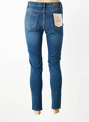 Jeans skinny taille normale taille normale bleu LCDN femme