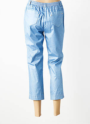 Pantacourt stretch taille normale bleu JUMFIL femme