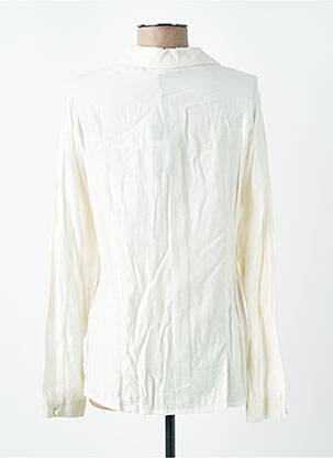 Chemisier coupe cintrée manches longues beige VOODOO femme