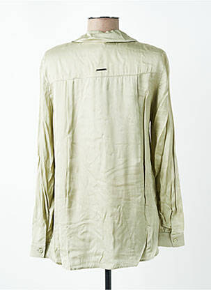 Chemisier coupe fluide manches longues vert VOODOO femme