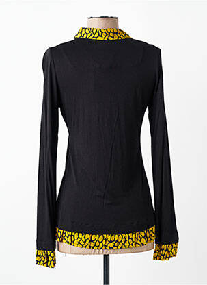 Top stretch manches longues noir VOODOO femme