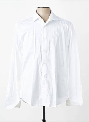 Chemise manches longues coupe cintrée blanc MAYSON homme