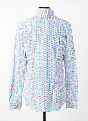 Chemise manches longues coupe cintrée bleu CH. K. WILLIAMS homme