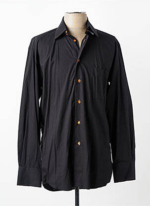 Chemise manches longues poches noir PRO'STYLE homme