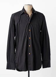 Chemise manches longues coupe cintrée noir PRO'STYLE homme