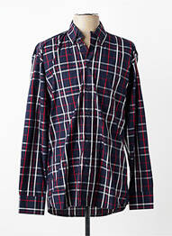 Chemise manches longues poches bleu JUMFIL homme