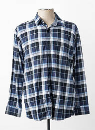 Chemise manches longues poches bleu BEN GREEN homme