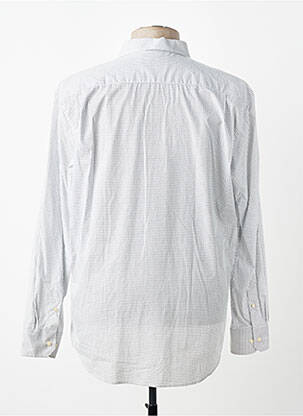 Chemise manches longues coupe cintrée gris JEZEQUEL homme