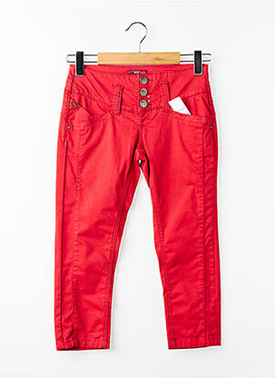 Pantacourt taille basse taille basse rouge XX BY MEXX femme