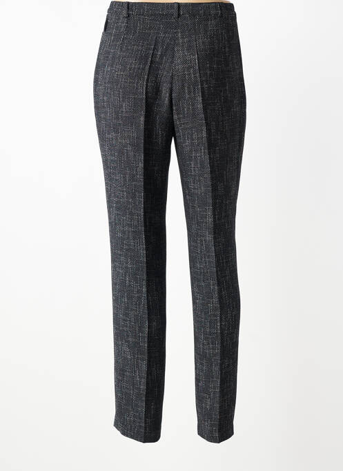 Pantalon slim fermeture zippée sous rabat boutonné taille haute noir JUMFIL femme