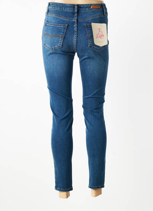 Jeans skinny taille normale taille normale bleu LCDN femme
