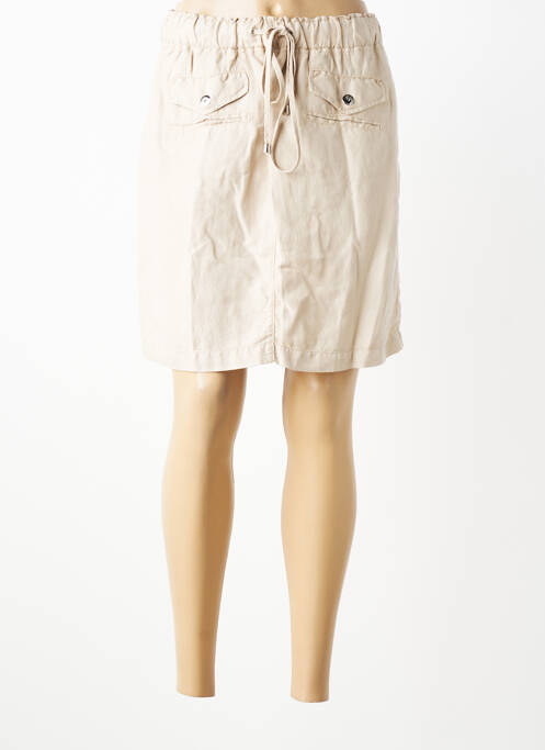 Jupe courte poches beige VOODOO femme