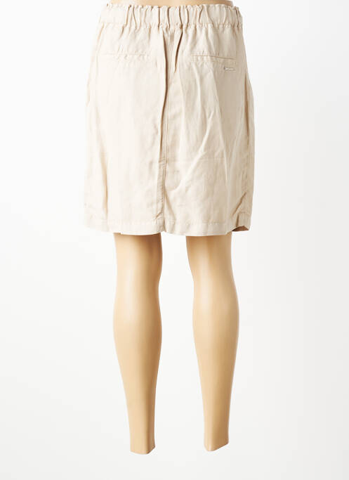 Jupe courte poches beige VOODOO femme