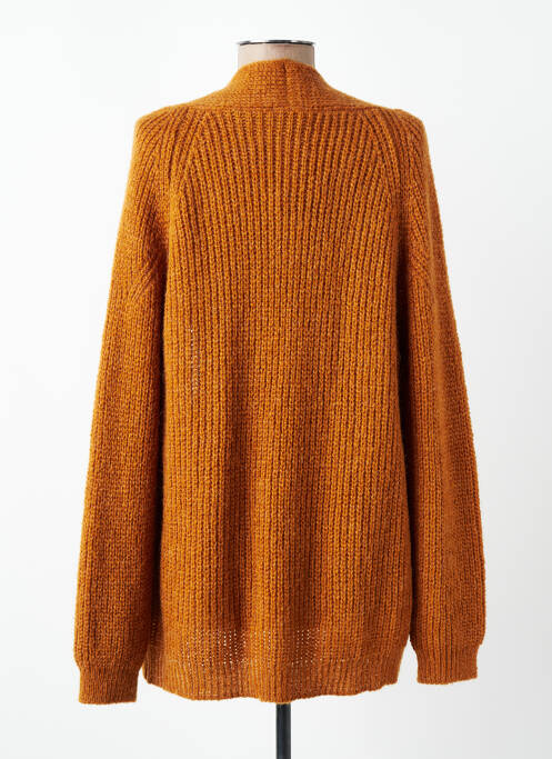 Gilet manches longues stretch orange VOODOO femme