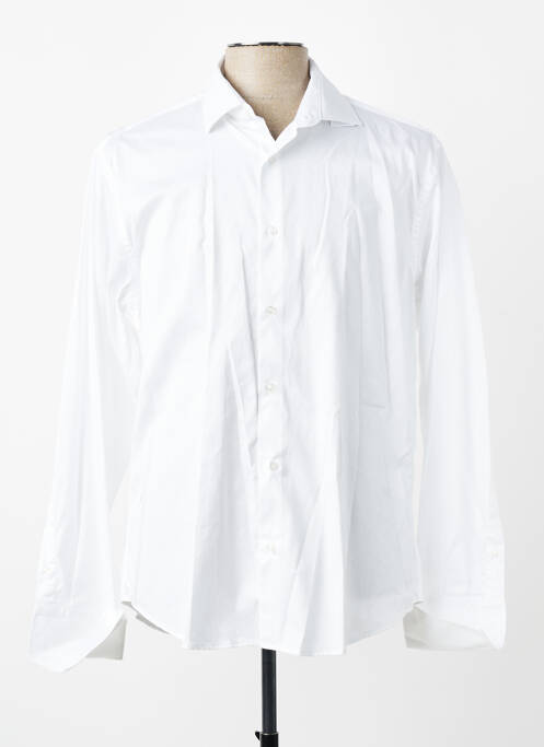 Chemise manches longues coupe cintrée blanc MAYSON homme