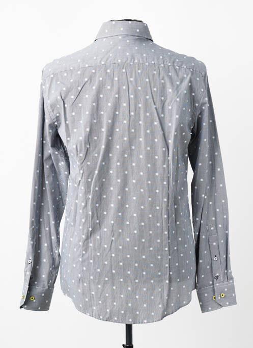 Chemise manches longues coupe cintrée gris VENTI homme