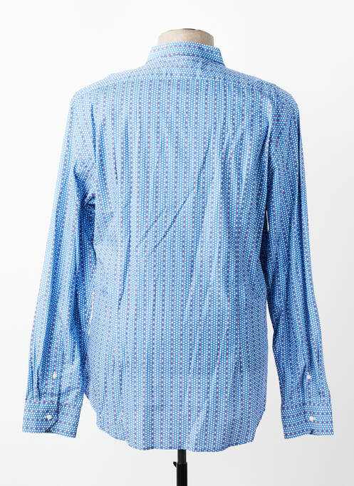 Chemise manches longues coupe cintrée bleu CH. K. WILLIAMS homme