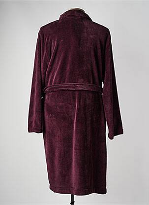 Robe de chambre poches violet MASSANA homme