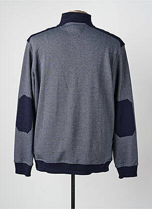 Pull manches longues manches longues bleu DELAHAYE homme