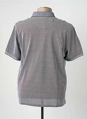 Polo coupe droite manches courtes gris REVER MILE homme