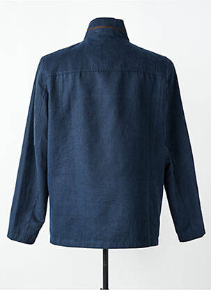 Veste casual finition intérieure doublée bleu REVER MILE homme
