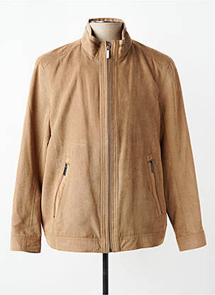 Blouson poches marron REVER MILE homme