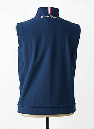 Doudoune poches sans capuche bleu DELAHAYE homme