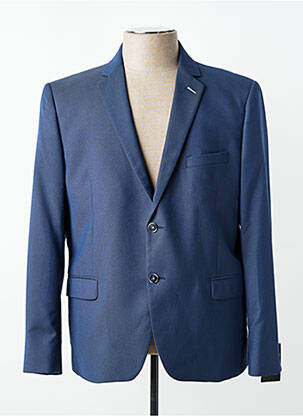 Blazer poches bleu KAMAO homme
