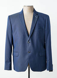 Blazer poches bleu KAMAO homme
