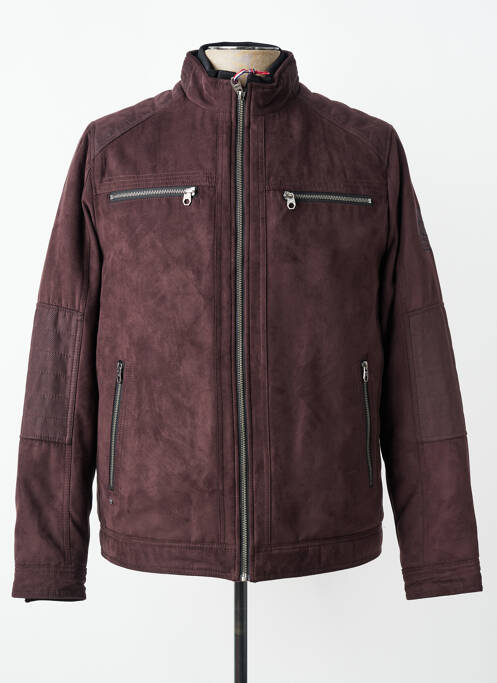 Blouson poches marron DELAHAYE homme