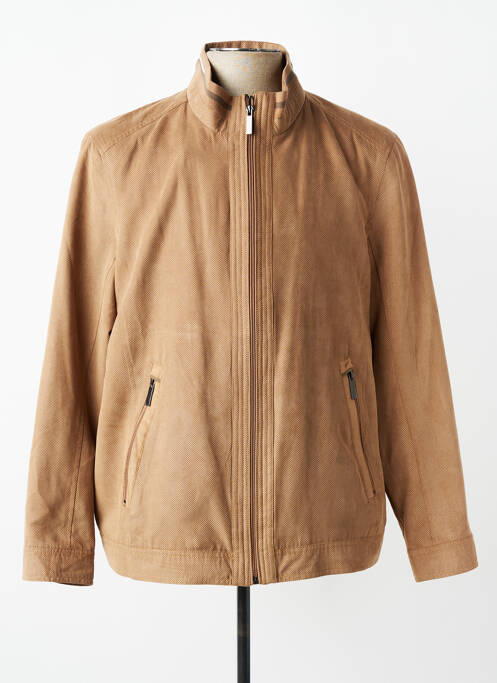 Blouson poches marron REVER MILE homme