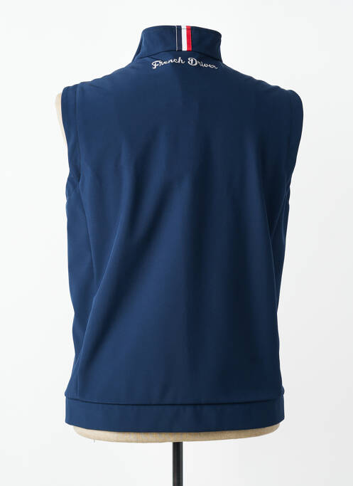 Doudoune poches sans capuche bleu DELAHAYE homme
