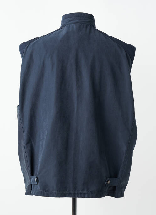 Veste casual coupe droite bleu PETER COFOX homme