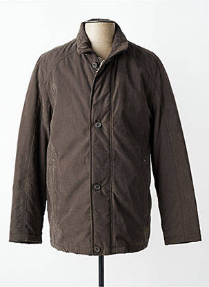 Doudoune poches sans capuche marron PETER COFOX homme