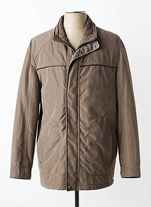 Doudoune poches sans capuche marron PETER COFOX homme