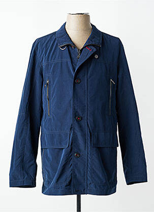 Parka manches longues sans capuche bleu DELAHAYE homme