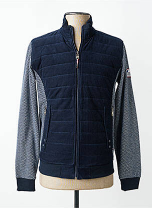 Blouson poches bleu DELAHAYE homme