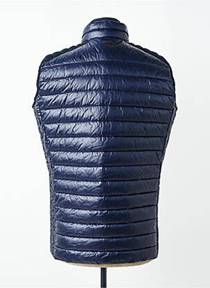 Doudoune poches sans capuche bleu DELAHAYE homme