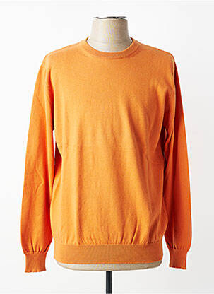 Pull stretch manches longues orange BANDE ORIGINALE homme