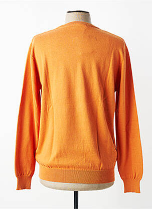 Pull stretch manches longues orange BANDE ORIGINALE homme