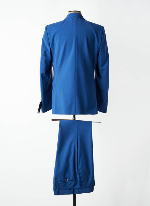 Costume de ville finition intérieure doublure satiné bleu NINO LORETTI homme